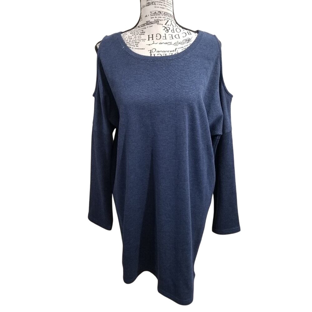 She + Sky cold shoulder top‎ size large